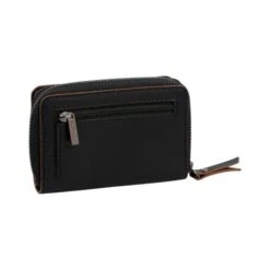 Burkely Modest Meghan Small Bifold Wallet Black -Tassen en Pasjes 1000273.43.10 4