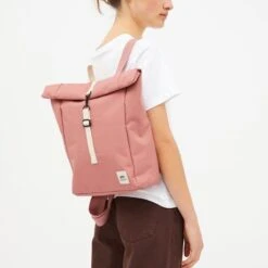 Lefrik Mini Roll Backpack 13" Dust Pink -Tassen en Pasjes 104998.102 5