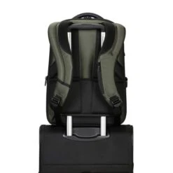 Samsonite Pro-DLX 6 Laptop Backpack 15.6" Green -Tassen en Pasjes 147140 1388 pro dlx 6 backpack 15.6 smart sleeve