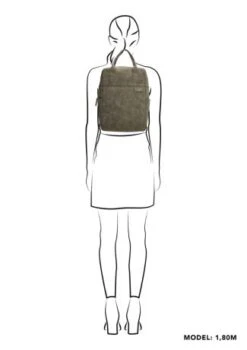 Zebra Trends Naturel 13,3" Rugzak Merel Olijfgroen -Tassen en Pasjes 20543029 3