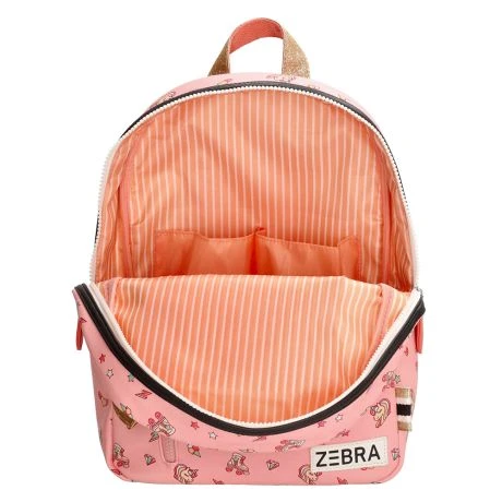 Zebra Girls Rugzak M Unicorn Roze 5 Zebra Girls Rugzak M Unicorn Roze - Afbeelding 5