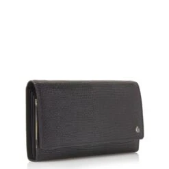 Castelijn & Beerens Donna Dames Portemonnee Overslag 6 Pasjes RFID Zwart -Tassen en Pasjes 452402 zw c