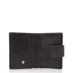 Castelijn & Beerens Donna Portemonnee 6 Pasjes RFID Zwart -Tassen en Pasjes 453040 zw d