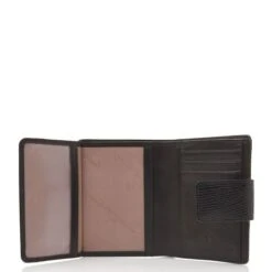 Castelijn & Beerens Donna Portemonnee 6 Pasjes RFID Zwart -Tassen en Pasjes 453040 zw e