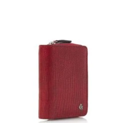 Castelijn & Beerens Donna Portemonnee 4 Pasjes RFID Rood -Tassen en Pasjes 455430 ro c