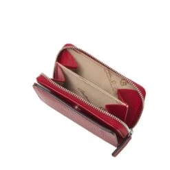 Castelijn & Beerens Donna Portemonnee 4 Pasjes RFID Rood -Tassen en Pasjes 455430 ro e