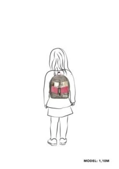 Zebra Kinder Rugzak S Velvet Silver Leopard -Tassen en Pasjes 602216990 3 1