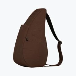 The Healthy Back Bag M The Classic Collection Textured Nylon Cocoa Brown -Tassen en Pasjes 6304 cc 2 web