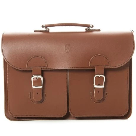 OldSchool Bags Schooltas Extra Large Kastanje Bruin 1 OldSchool Bags Schooltas Extra Large Kastanje Bruin