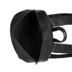 Burkely Antique Avery Backpack Round 14" Black -Tassen en Pasjes 8007002.56.10 3