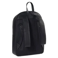 Burkely Antique Avery Backpack Round 14" Black -Tassen en Pasjes 8007002.56.10 4