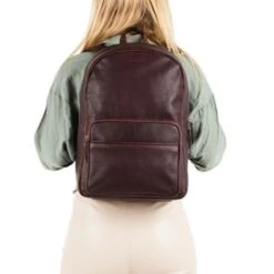 Burkely Antique Avery Backpack Round 14" Brown -Tassen en Pasjes 8007002.56.20 5