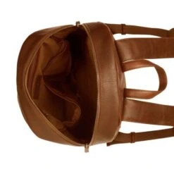 Burkely Antique Avery Backpack Round 14" Cognac -Tassen en Pasjes 8007002.56.24 3