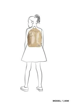 Zebra Kinder Rugzak M Leopard Gold -Tassen en Pasjes 811102 m996 3