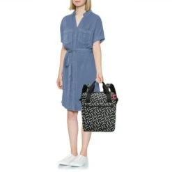 Reisenthel Allrounder R Backpack Signature Black -Tassen en Pasjes allrounder r signature black 4