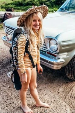 Little Legends Kinderrugzak Large Leopard Shark -Tassen en Pasjes collab ll x b b backpack skateboard