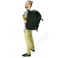 CabinZero Classic 44L Ultra Light Cabin Bag Absolute Black 17 CabinZero Classic 44L Ultra Light Cabin Bag Absolute Black -Tassen en Pasjes cz061201 black 002