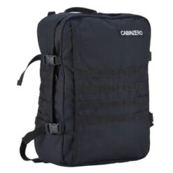 CabinZero Military 44L Lightweight Cabin Bag Absolute Black -Tassen en Pasjes cz091401 xxl 2
