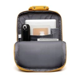 Lefrik Daily Backpack Laptop 15" New Mustard -Tassen en Pasjes daily mustard interna 2