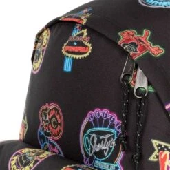 Eastpak Padded Pak'r Rugzak Simpsons Neon Print -Tassen en Pasjes ek000620 8d3 alt006 uc229906 mhigh