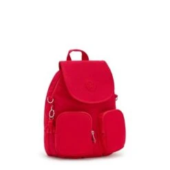 Kipling Firefly Up Backpack Red Rouge -Tassen en Pasjes firefly up red rouge 4