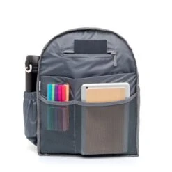 Lefrik Gold Classic Backpack Black -Tassen en Pasjes gold classic black interna