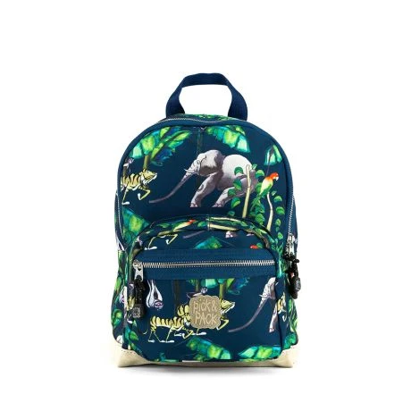 Pick & Pack Rugzak S Happy Jungle Navy 1 Pick & Pack Rugzak S Happy Jungle Navy