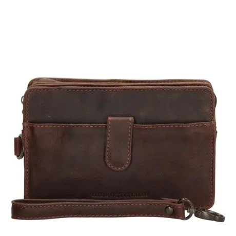 Hide & Stitches Japura Polstas Donkerbruin 097 -Tassen en Pasjes japur polstas donkerbruin