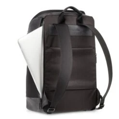 Salzen Alpha Backpack Leather Charcoal Black -Tassen en Pasjes large jpg zen bac 005 801 salzen sleek line alpha backpack leather charcoal black 4