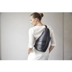 The Healthy Back Bag Leather S Black -Tassen en Pasjes leathers bk 1