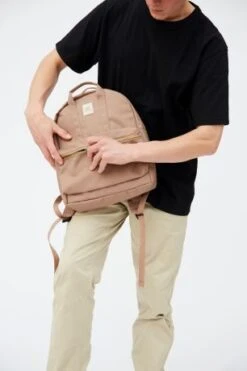 Lefrik Gold Classic Backpack Tobacco -Tassen en Pasjes lefrik ss22 segundo drop6330