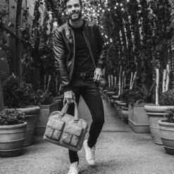 Chesterfield George Laptoptas 15" Black -Tassen en Pasjes leren laptoptas zwart george 2