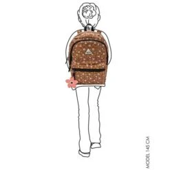 Little Legends Kinderrugzak Vintage Flower -Tassen en Pasjes mees vintage flower