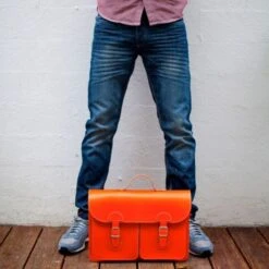 OldSchool Bags Schooltas Extra Large Klassiek Rood -Tassen en Pasjes mg 3479 1