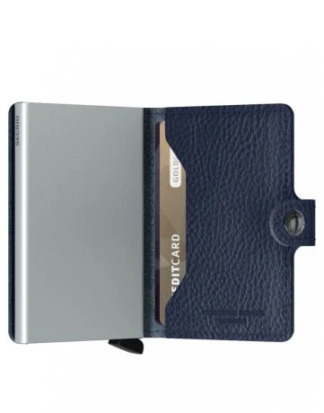Secrid Mini Wallet Portemonnee Veg Navy / Silver 3 Secrid Mini Wallet Portemonnee Veg Navy / Silver - Afbeelding 3