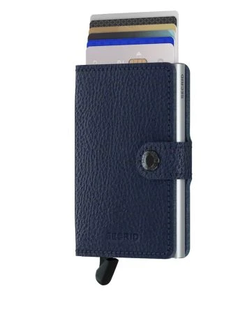 Secrid Mini Wallet Portemonnee Veg Navy / Silver 2 Secrid Mini Wallet Portemonnee Veg Navy / Silver - Afbeelding 2