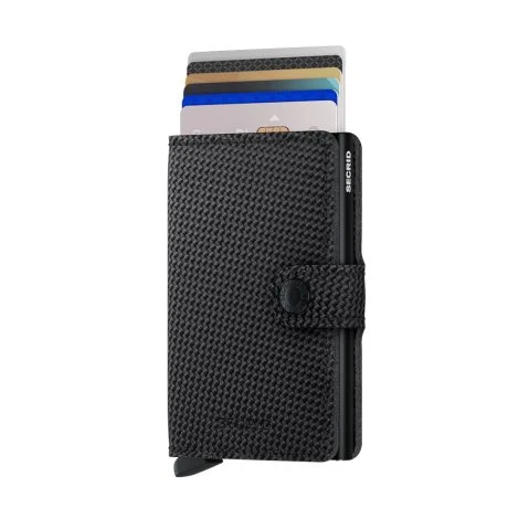 Secrid Mini Wallet Portemonnee Carbon Black 2 Secrid Mini Wallet Portemonnee Carbon Black - Afbeelding 2