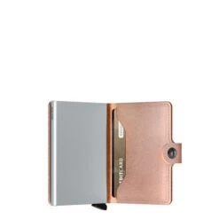 Secrid Mini Wallet Portemonnee Metallic Rose -Tassen en Pasjes mme rose 3