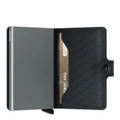 Secrid Mini Wallet Portemonnee Optical Black / Titanium 7 Secrid Mini Wallet Portemonnee Optical Black / Titanium -Tassen en Pasjes mop black 3