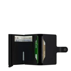 Secrid Mini Wallet Portemonnee Perforated Black -Tassen en Pasjes mpf black 4 binnenkant
