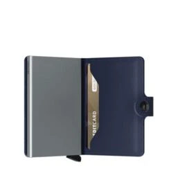 Secrid Mini Wallet Portemonnee Original Navy -Tassen en Pasjes originalnavy open 1