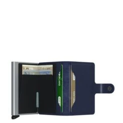 Secrid Mini Wallet Portemonnee Original Navy -Tassen en Pasjes originalnavy open 2