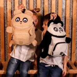 Pick & Pack Rugzak Teddy Bear Shape Brown -Tassen en Pasjes pp1004 24 pp1003 01 5 1