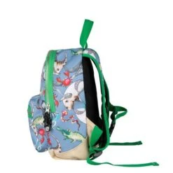 Pick & Pack Rugzak S Mix Animal Cloud Grey -Tassen en Pasjes pp20201 80 side 1