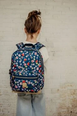 Pick & Pack Rugzak L Field Flower Navy -Tassen en Pasjes pp20370 14 1