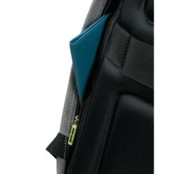 Samsonite Securipak Laptop Backpack 15.6" Cool Grey -Tassen en Pasjes prod col 128822 2447 back pocket