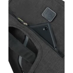 Samsonite Securipak Laptop Backpack 15.6" Black Steel -Tassen en Pasjes prod col 128822 t061 top pocket