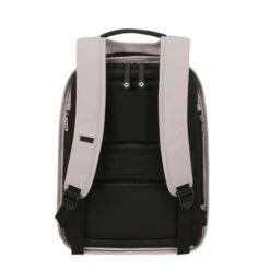 Samsonite Securipak Laptop Backpack S 14.1" Stone Grey -Tassen en Pasjes prod col 130109 1830 back