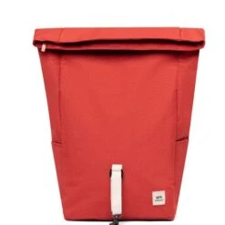 Lefrik Mini Roll Backpack 13" Mini Red -Tassen en Pasjes roll mini red abierta