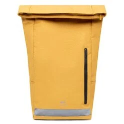 Lefrik Eco Roll Backpack 15" Reflective New Mustard -Tassen en Pasjes roll reflective new mustard abierta